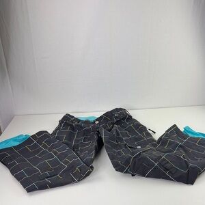 Burton Black Checkered Women’s Snowboard Pants